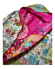 Load image into Gallery viewer, “Blossoming” Woven Reversible Trench Coat