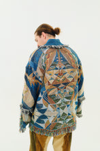 Load image into Gallery viewer, "Holographic Synthesis" Woven Cardigan