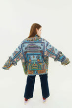 Load image into Gallery viewer, "Cactus Man" Woven Cardigan