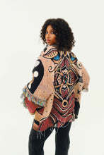 Load image into Gallery viewer, "Mushroom Monk" Woven Cardigan