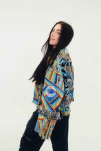 Load image into Gallery viewer, "All Knowing" Woven Cardigan