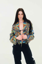 Load image into Gallery viewer, "All Knowing" Woven Cardigan