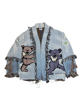 Load image into Gallery viewer, Pastel Bears Woven Cardigan