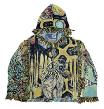 Load image into Gallery viewer, 'Bee Conscious' Woven Zip Up Hoodie
