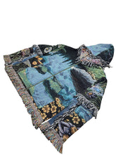 Load image into Gallery viewer, 'In Full Bloom' Woven Zip Up Hoodie