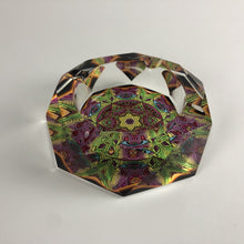 Load image into Gallery viewer, “Dimensional” Mandala Collectible Tray (3.75" x 3.75")