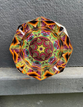 Load image into Gallery viewer, “Dimensional” Mandala Collectible Tray (3.75" x 3.75")