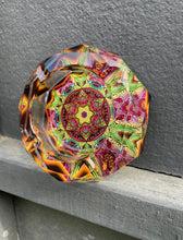 Load image into Gallery viewer, “Dimensional” Mandala Collectible Tray (3.75" x 3.75")