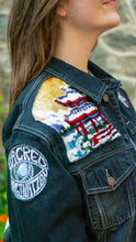 Load image into Gallery viewer, &quot;Pagoda&quot; Denim Jacket

