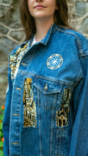 Load image into Gallery viewer, &quot;Worship&quot; Denim Jacket
