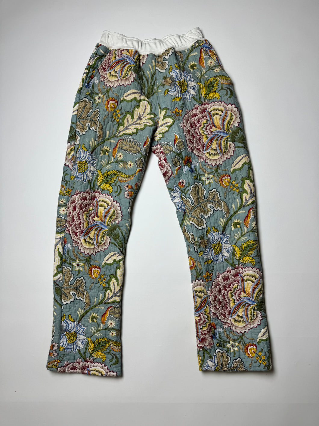 “French Floral” Quilt Pants