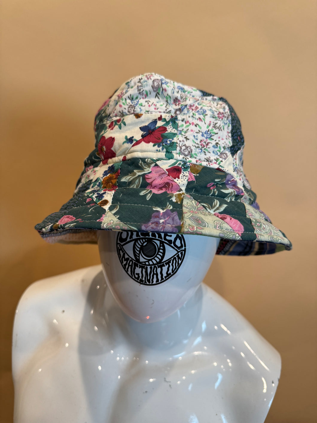 Floral Quilted Bucket Hat
