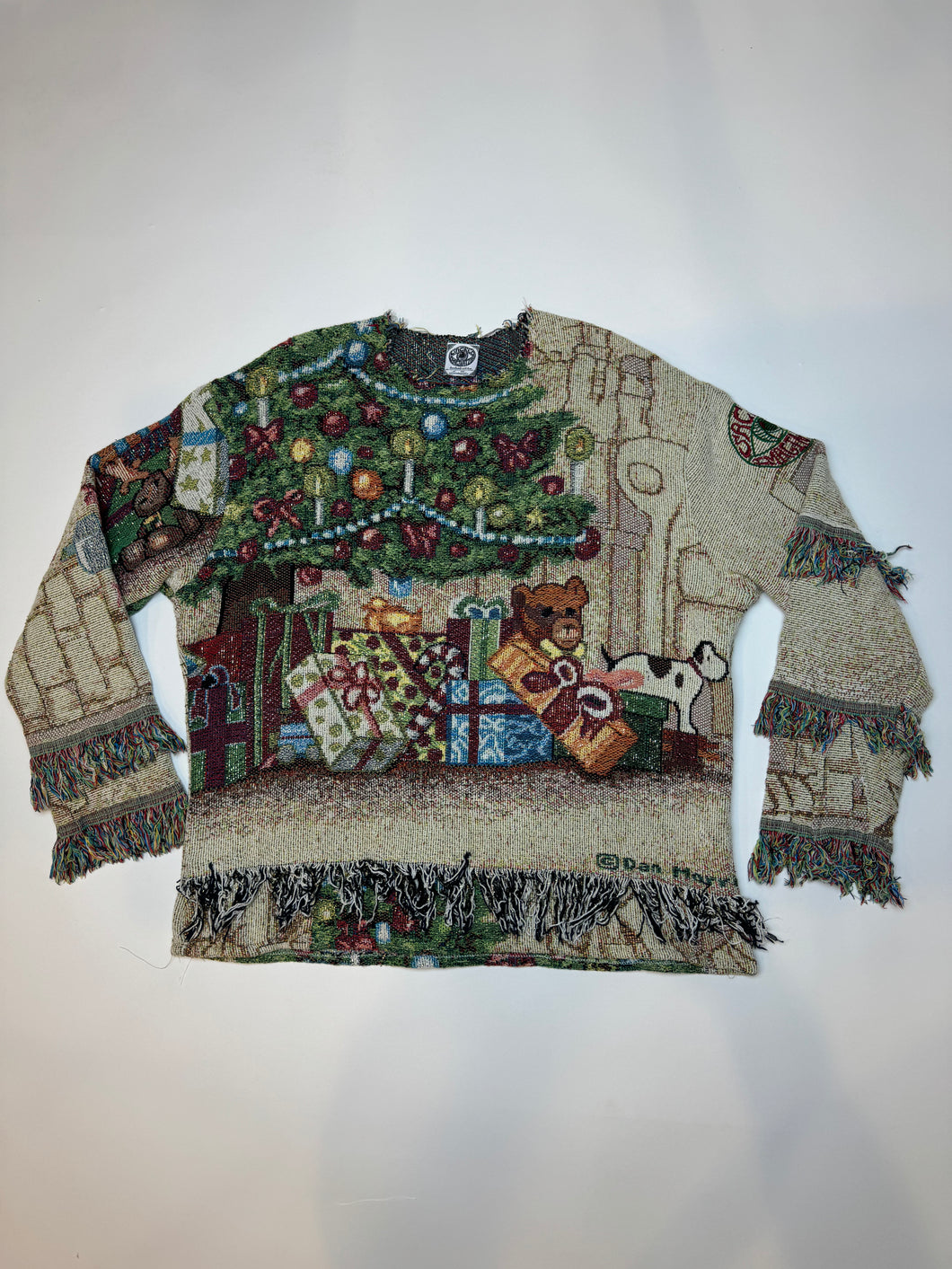 “Under the Tree” Blanket Sweater