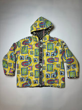Load image into Gallery viewer, “Mesozoic” Quilt Zip Up Hoodie
