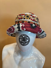 Load image into Gallery viewer, Red Psychedelic Bucket Hat
