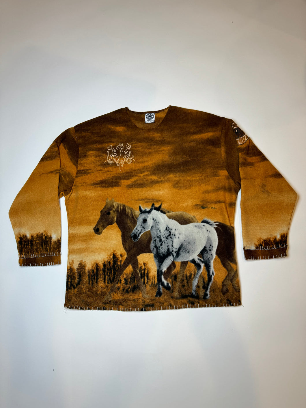 “Space Cowboy” Blanket Sweater