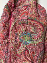 Load image into Gallery viewer, “Paisley Magma” Quilt Jacket
