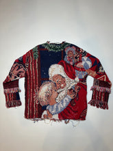 Load image into Gallery viewer, “Santa’s Embrace” Blanket Sweater

