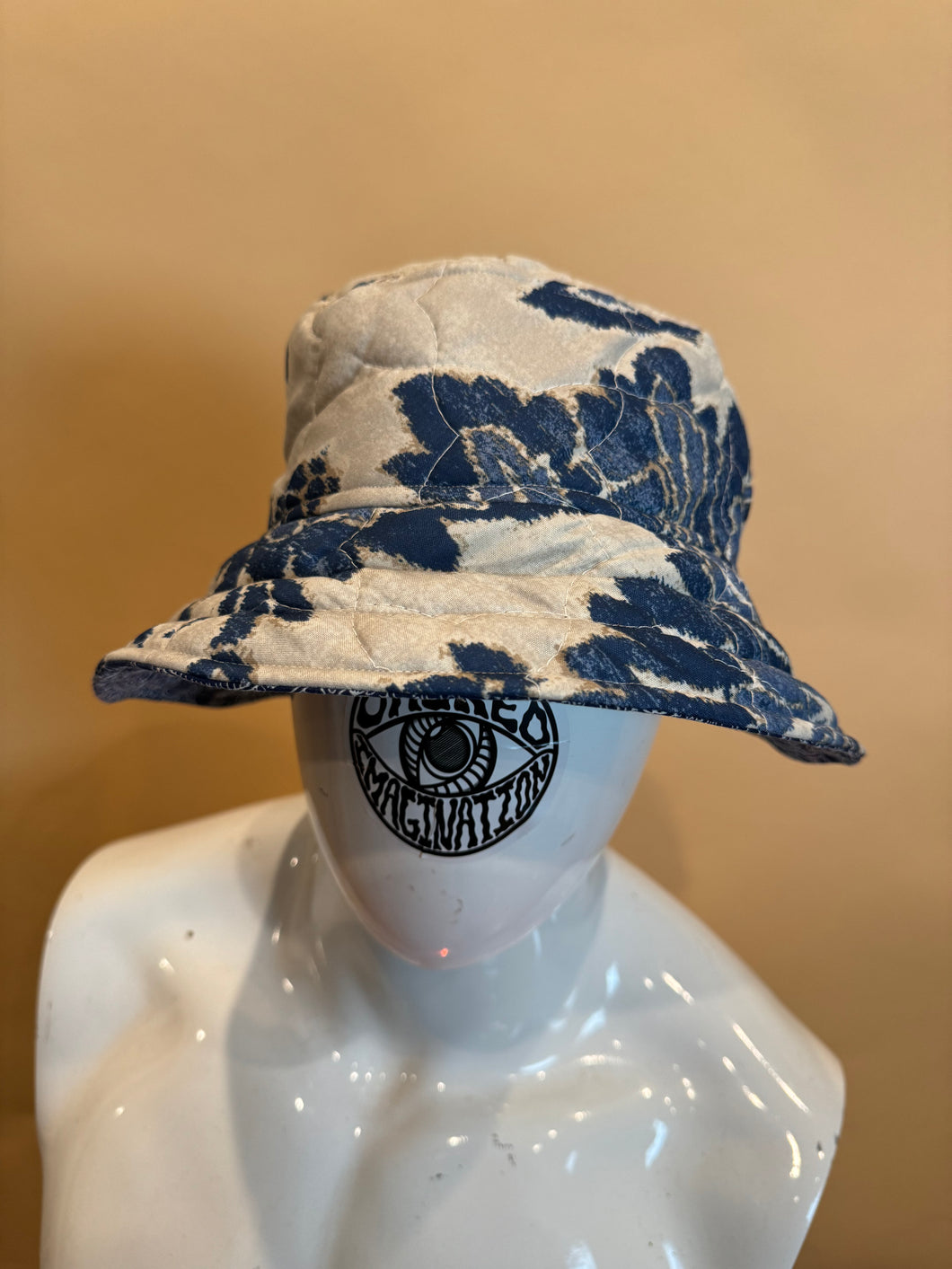 French Quilted Bucket Hat