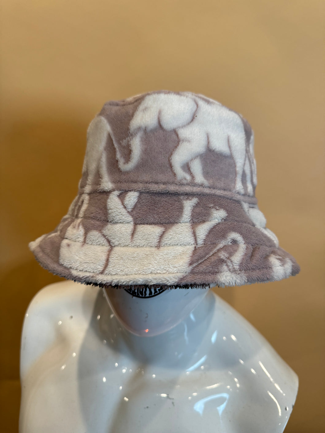 Elephant Fuzzy Bucket Hat