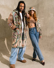 Load image into Gallery viewer, “Aztec Codes” Trench Coat
