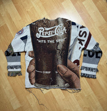 Load image into Gallery viewer, &quot;Hits the Spot&quot; Tapestry Crewneck
