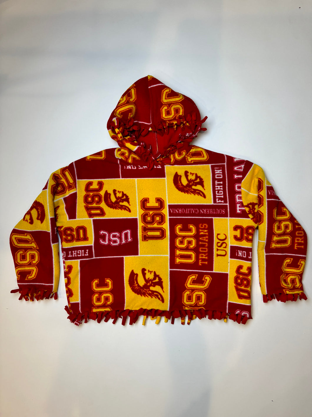 USC Cropped Hoodie
