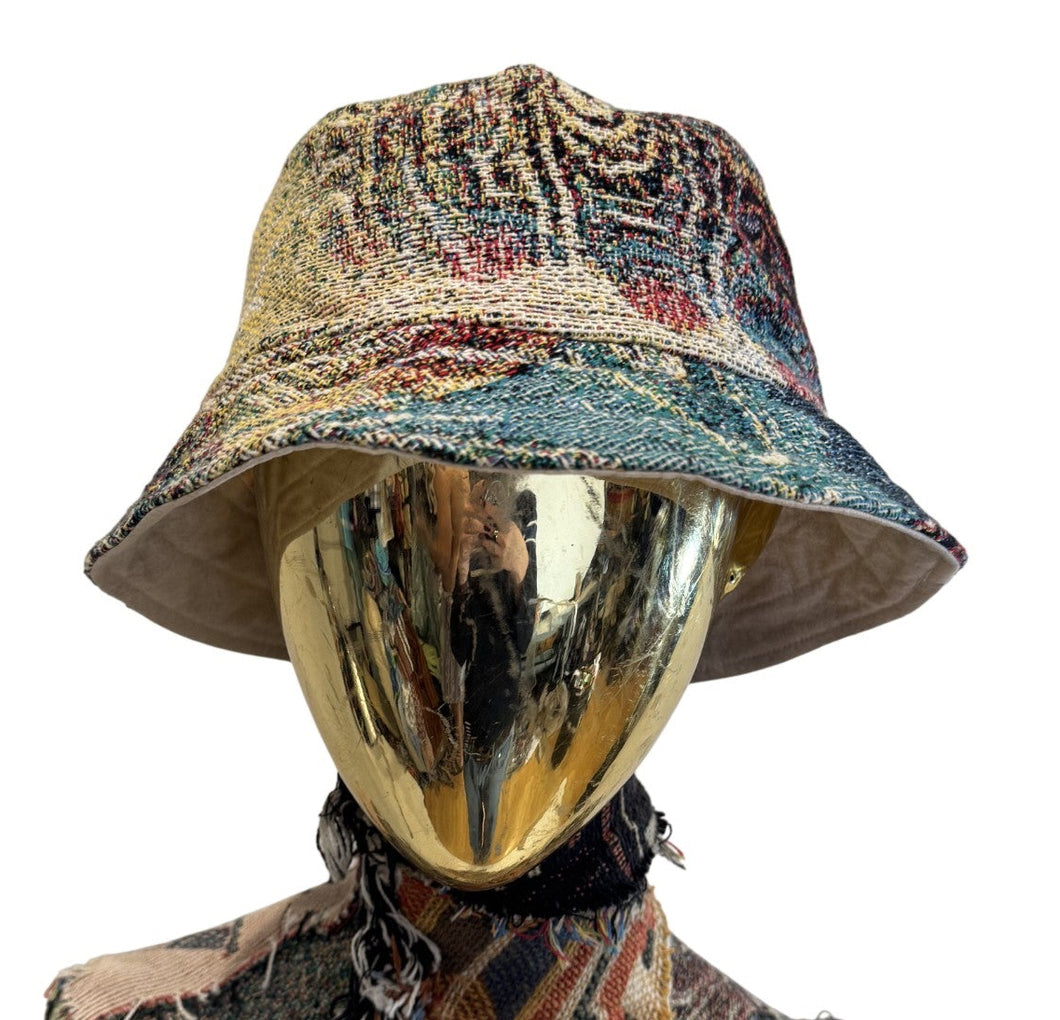 'Illuminarium' Woven Bucket Hat