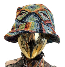 Load image into Gallery viewer, &#39;All Knowing 2&#39; Woven Bucket Hat
