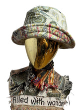 Load image into Gallery viewer, Mint Paisley Quilted Bucket Hat
