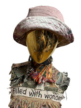 Load image into Gallery viewer, Pink Roses Woven Bucket Hat

