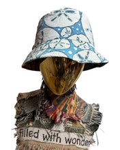 Load image into Gallery viewer, Aqua Woven Bucket Hat
