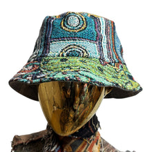 Load image into Gallery viewer, "Cactus Man" Woven Bucket Hat 2
