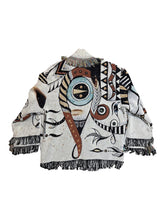 Load image into Gallery viewer, &quot;Swan Face&quot; Woven Cardigan
