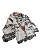 Load image into Gallery viewer, &quot;Swan Face&quot; Woven Cardigan
