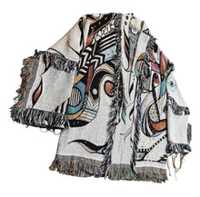 Load image into Gallery viewer, 'Birds of Paradise' Woven Cardigan
