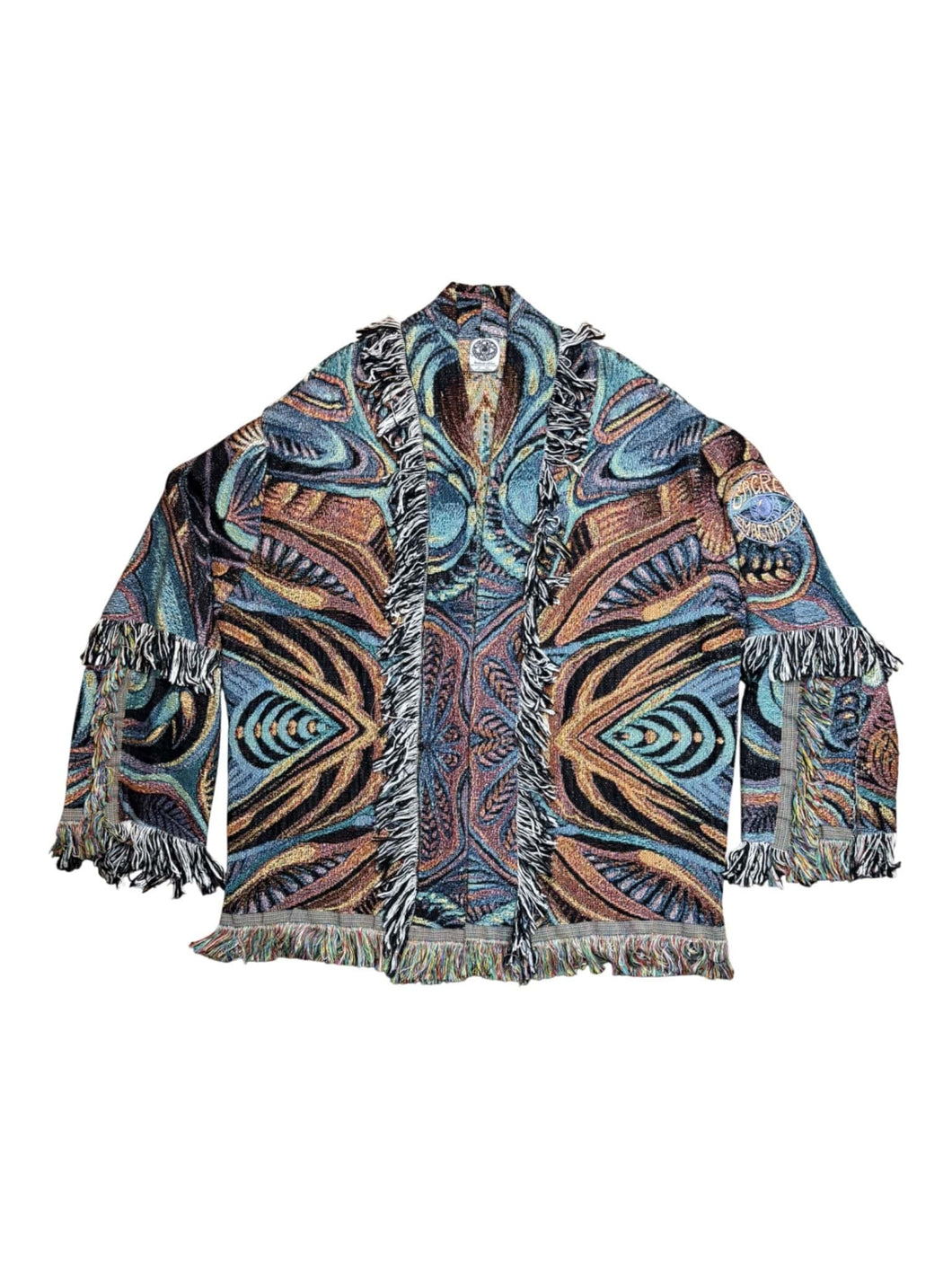 'Initiation' Woven Cardigan