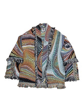 Load image into Gallery viewer, &#39;Forging Rainbows&#39; Woven Cardigan
