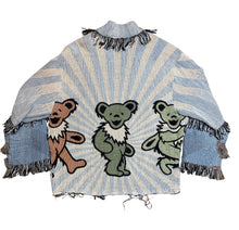 Load image into Gallery viewer, Pastel Bears Woven Cardigan

