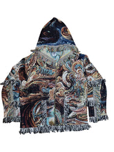 Load image into Gallery viewer, 'The Will to Love' Woven Zip Up Hoodie
