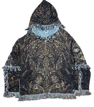 Load image into Gallery viewer, 'Gaia Recreation' Woven Zip Up Hoodie
