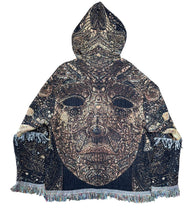 Load image into Gallery viewer, 'Gaia Recreation' Woven Zip Up Hoodie
