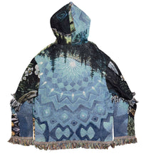 Load image into Gallery viewer, 'In Full Bloom' Woven Zip Up Hoodie
