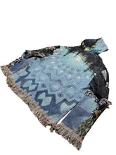 Load image into Gallery viewer, 'In Full Bloom' Woven Zip Up Hoodie
