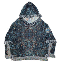 Load image into Gallery viewer, 'Sirian' Woven Zip Up Hoodie
