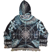 Load image into Gallery viewer, 'Apotheosis' Woven Zip Up Hoodie
