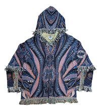 Load image into Gallery viewer, 'Minerva' Woven Zip Up Hoodie
