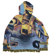 Load image into Gallery viewer, 'Mirage' Woven Zip Up Hoodie
