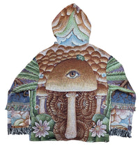 Load image into Gallery viewer, 'Mind Medicine' Woven Zip Up Hoodie
