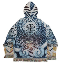 Load image into Gallery viewer, 'Dara' Woven Zip Up Hoodie

